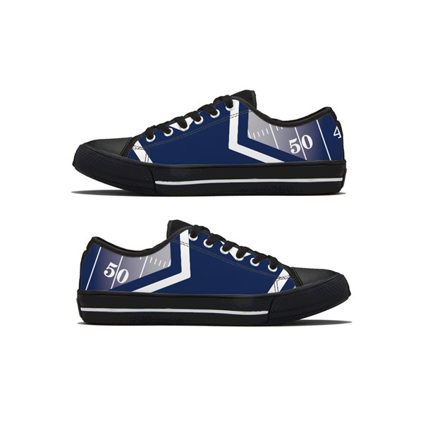 Women's Dallas Cowboys Low Top Canvas Sneakers 001 Women's Dallas Cowboys Low Top Canvas Sneakers 001